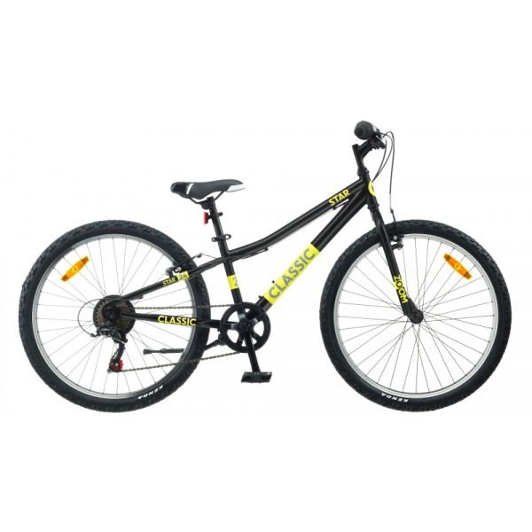 Velosipēds Classic STAR 24 black